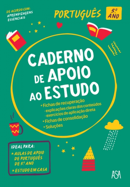 CADERNO DE APOIO AO ESTUDO DE PORTUGUÊS 5º ANO