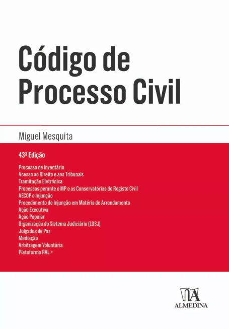 CÓDIGO DE PROCESSO CIVIL 43ª EDIÇÃO