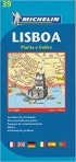 MAPA MICHELIN LISBOA - PLANTA E INDICE