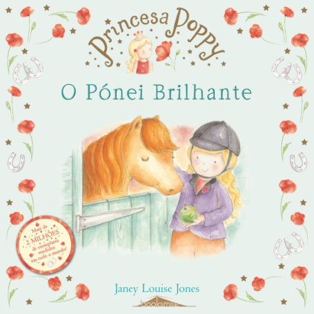 PONEI BRILHANTE - PRINCESA POPPY Nº 4 - CAPA DURA