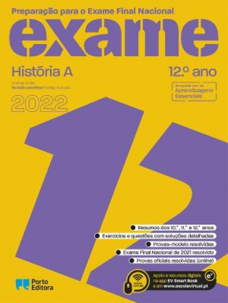 46905.60 PREPARAÇÃO PARA O EXAME FINAL NACIONAL HISTÓRIA A 12 ANO