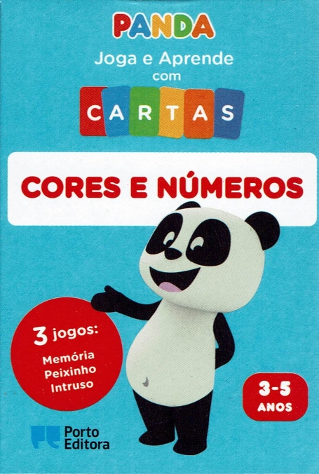 10983.11 - CANAL PANDA - JOGA E APRENDE COM CARTAS - CORES E NÚMEROS