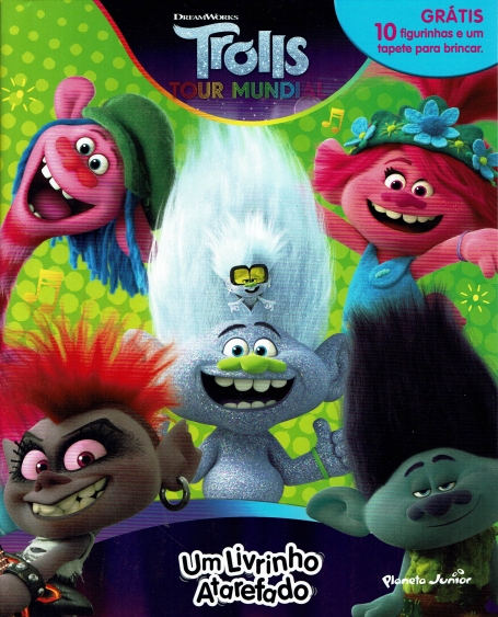 TROLLS - TOUR MUNDIAL - LIVRINHO ATEREFADO
