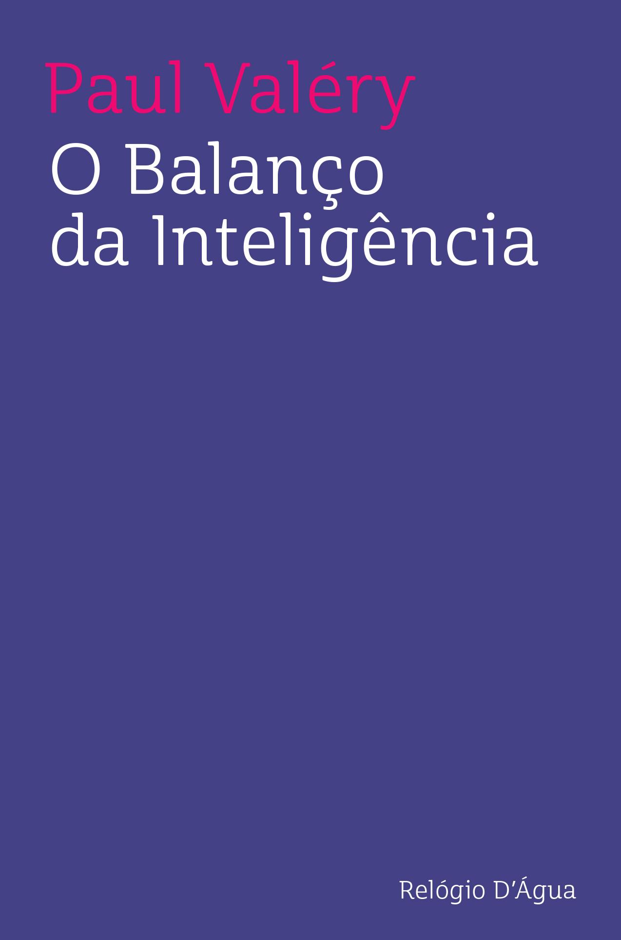 O BALANÇA DA INTELIGÊNCIA