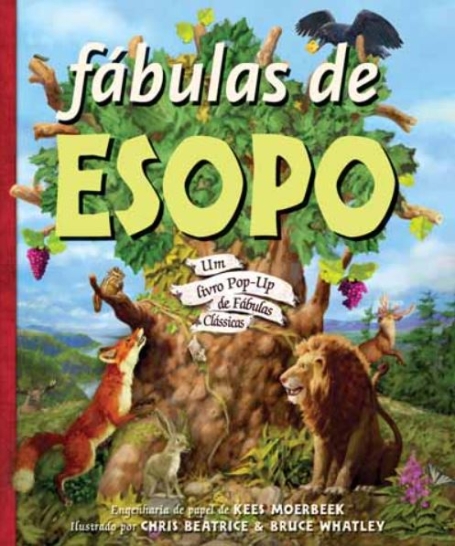 FABULAS DE ESOPO - livro pop-up de fabulas classicas