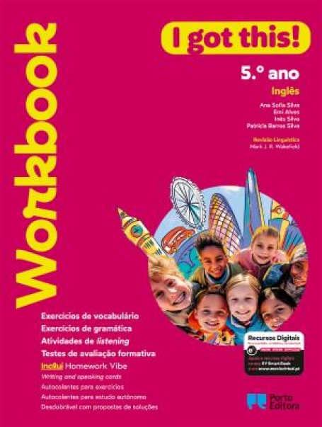 20276 - Workbook/Homework Vibe - I got this! - Inglês - 5.º Ano