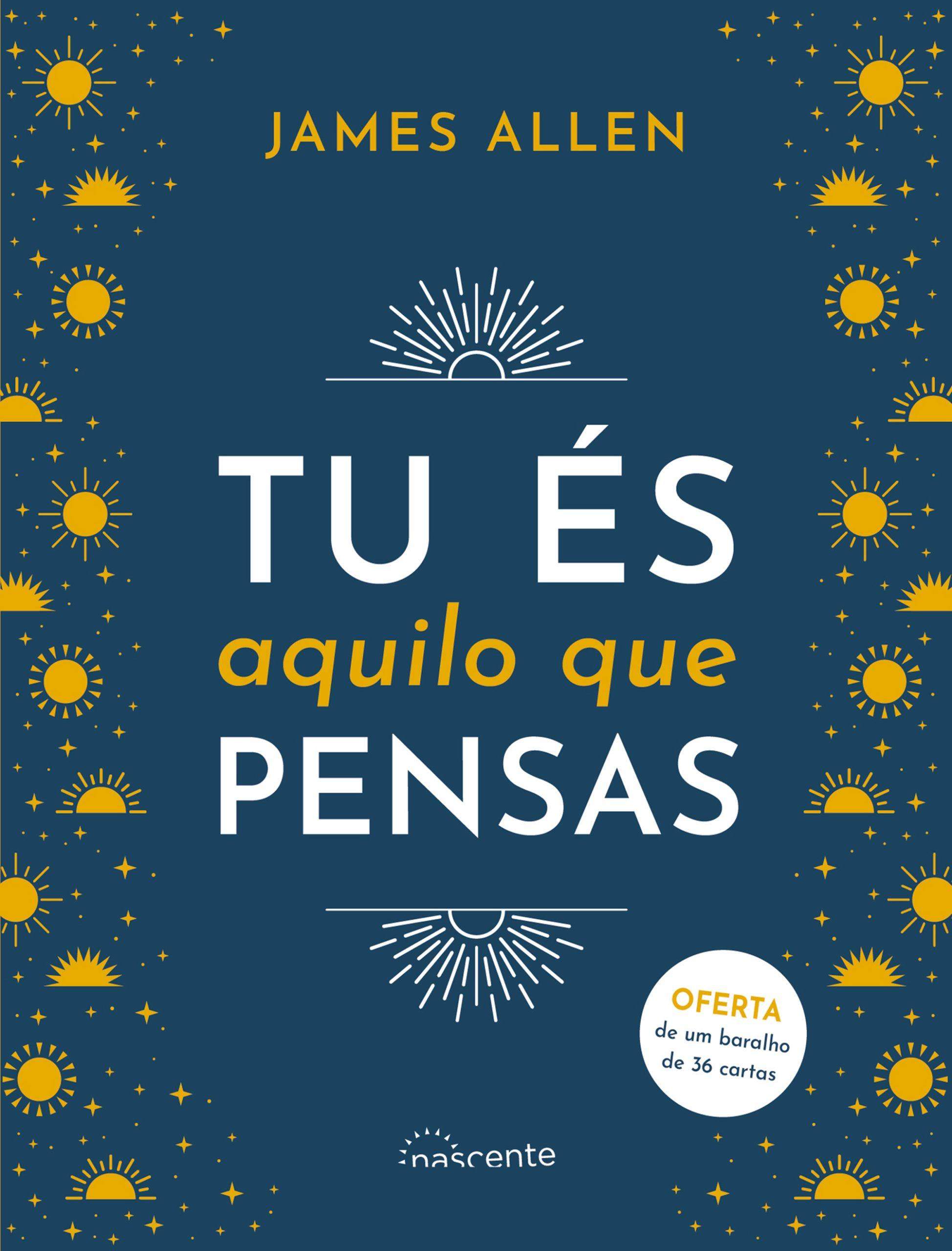 TU ÉS AQUILO QUE PENSAS oferta de um baralho de 36 cartas