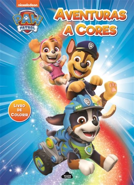 PATRULHA PATA AVENTURAS A CORES - LIVRO DE COLORIR