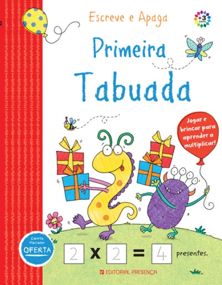 PRIMEIRA TABUADA - ESCREVE E APAGA