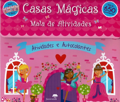 CASAS MAGICAS- MALA DE ATIVIDADES (atividade e autocolantes)