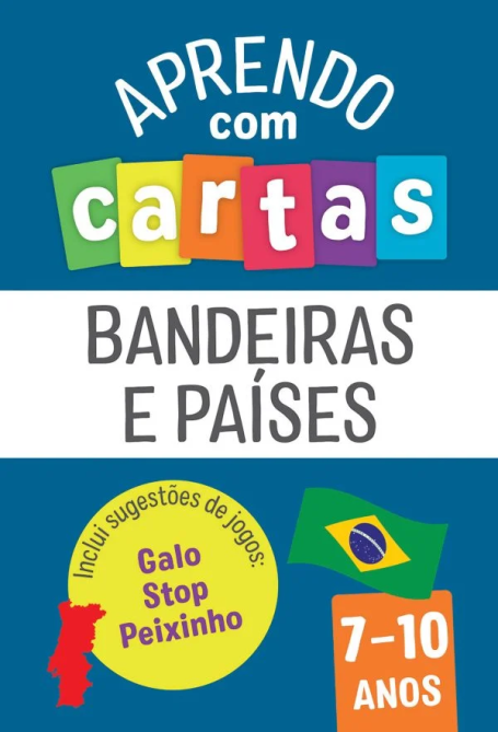 APRENDO COM CARTAS BANDEIRAS E PAISES