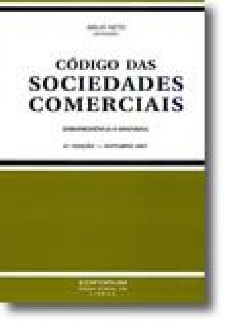 CODIGO DAS SOCIEDADES COMERCIAIS JURISPRUDENCIA E DOUTRINA