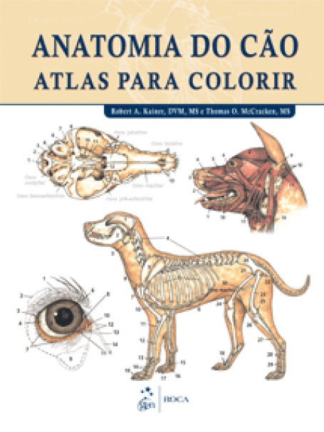Anatomia do Cão - Atlas para Colorir - 1ª/2003