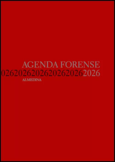 AGENDA FORENSE 2026 (VERMELHO)