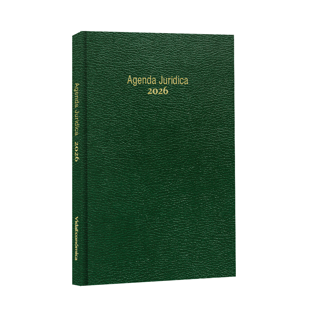 AGENDA JURIDICA 2026 VERDE TEXTURADO