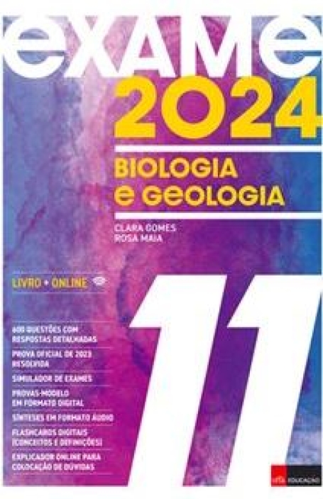 EXAME BIOLOGIA E GEOLOGIA 11.º ANO 2024