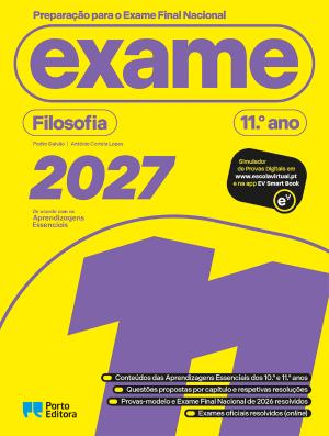 46958.60 - PREPARAÇÃO PARA O EXAME FINAL NACIONAL 2027 - FILOSOFIA 11º ANO