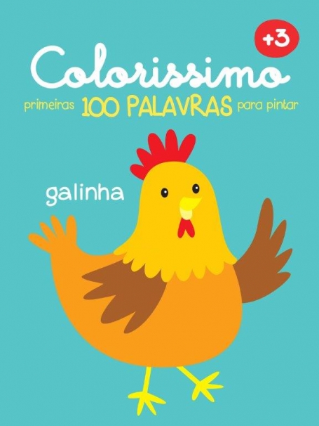 1-2-3 COLORISSIMO PRIMEIRAS 100 PALAVRAS PARA PINTAR +3
