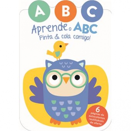 APRENDE ABC MOCHO - PINTA & COLA COMIGO