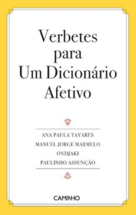 VERBETES PARA UM DICIONARIO AFETIVO