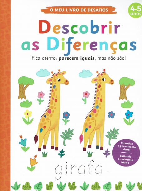 O MEU LIVRO DE DESAFIOS - DESCOBRIR AS DIFERENCAS 4-5 ANOS
