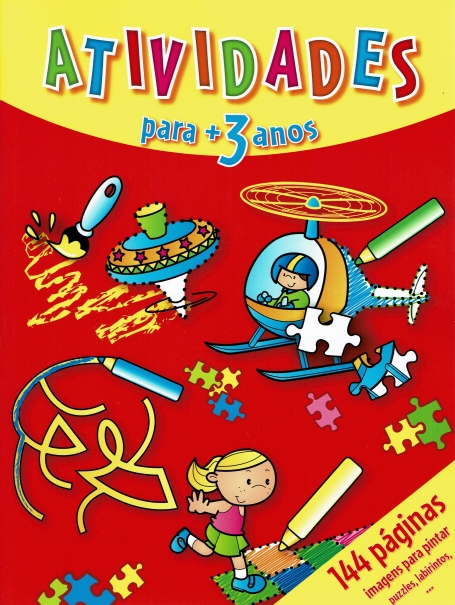 ATIVIDADES PARA +3 ANOS - 144 PAGINAS
