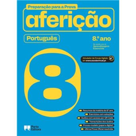 36018.10 - PREPARAR PARA PROVA AFERICAO 8º ANO PORTUGUES