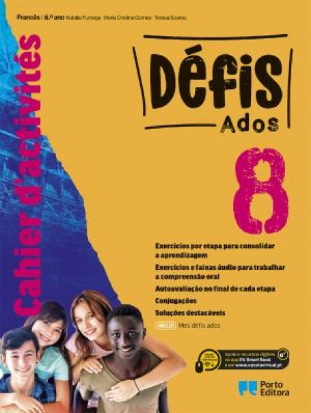 31820 - Défis Ados - Francês - 8.º Ano - Cahier d activités