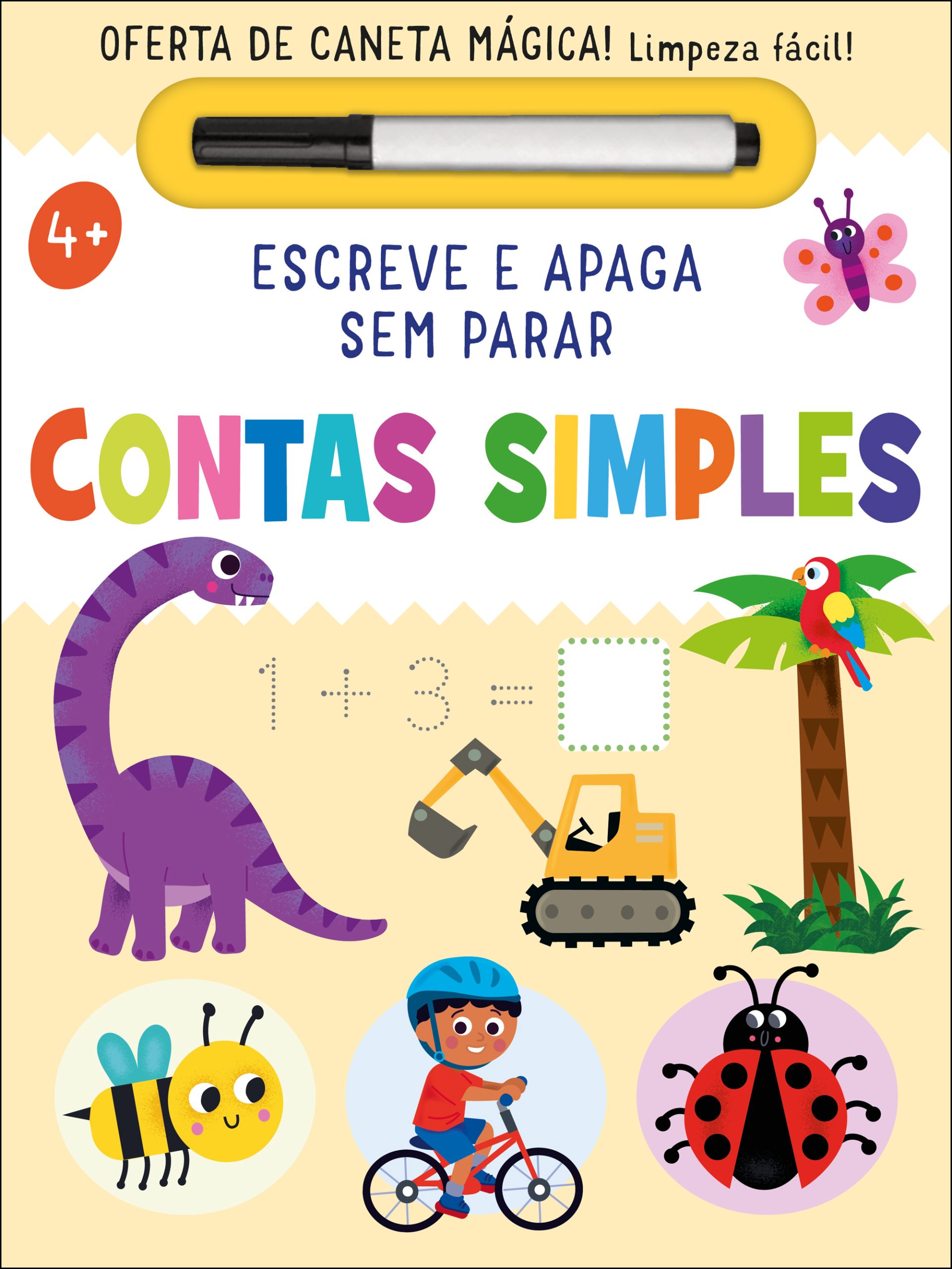 ESCREVE E APAGA SEM PARAR - CONTAS SIMPLES