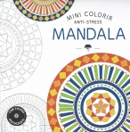 MINI COLORIR ANTI-STRESS MANDALA - COM FOLHAS DESTACAVEIS