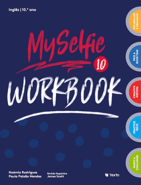 MySelfie 10 - Inglês - 10º ano - Caderno de Atividades