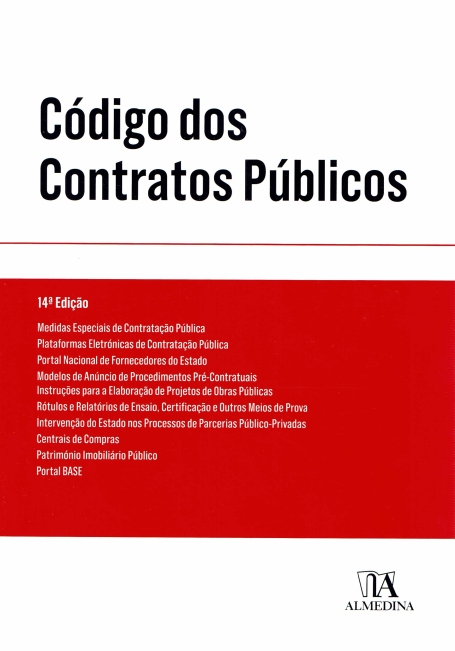 CÓDIGO DOS CONTRATOS PÚBLICOS 14ª EDIÇÃO