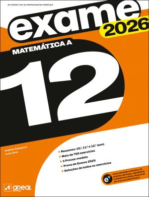 01444.01 - PREPARAR O EXAME NACIONAL 2026 - MATEMÁTICA A - 12.º ANO