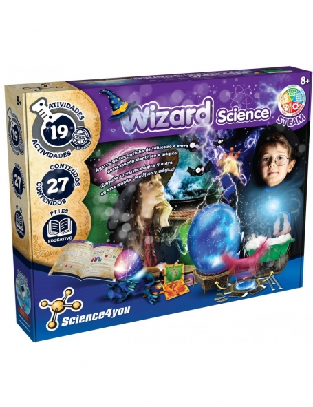 WIZARD SCIENCE - FEITICEIRO 8+ agarra na tua varinha de feiticeiro e entra neste mundo cientifico e magico !
