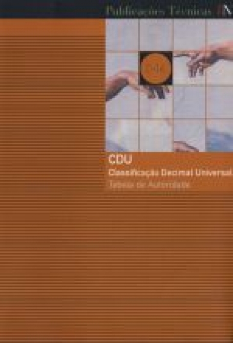 CDU - CLASSIFICACAO DECIMAL UNIVERSAL