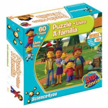 PUZZLE + LIVRO SID E A FAMILIA