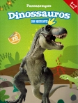 PASSATEMPOS DINOSSAUROS COM AUTOCOLANTES 5/7 ANOS