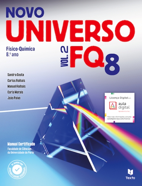 NOVO Universo 8 - Físico-Química 8º ano