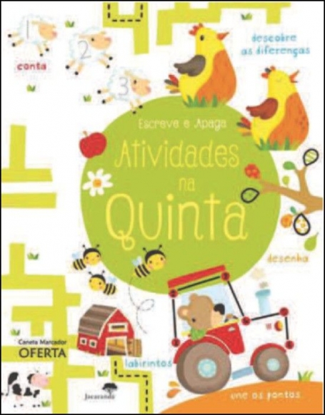 ESCREVE A APAGA - ATIVIDADES NA QUINTA +3 ANOS