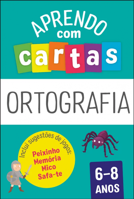 APRENDO COM CARTAS : ORTOGRAFIA 6-8 ANOS