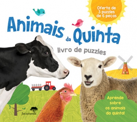 ANIMAIS DA QUINTA - LIVRO DE PUZZLES