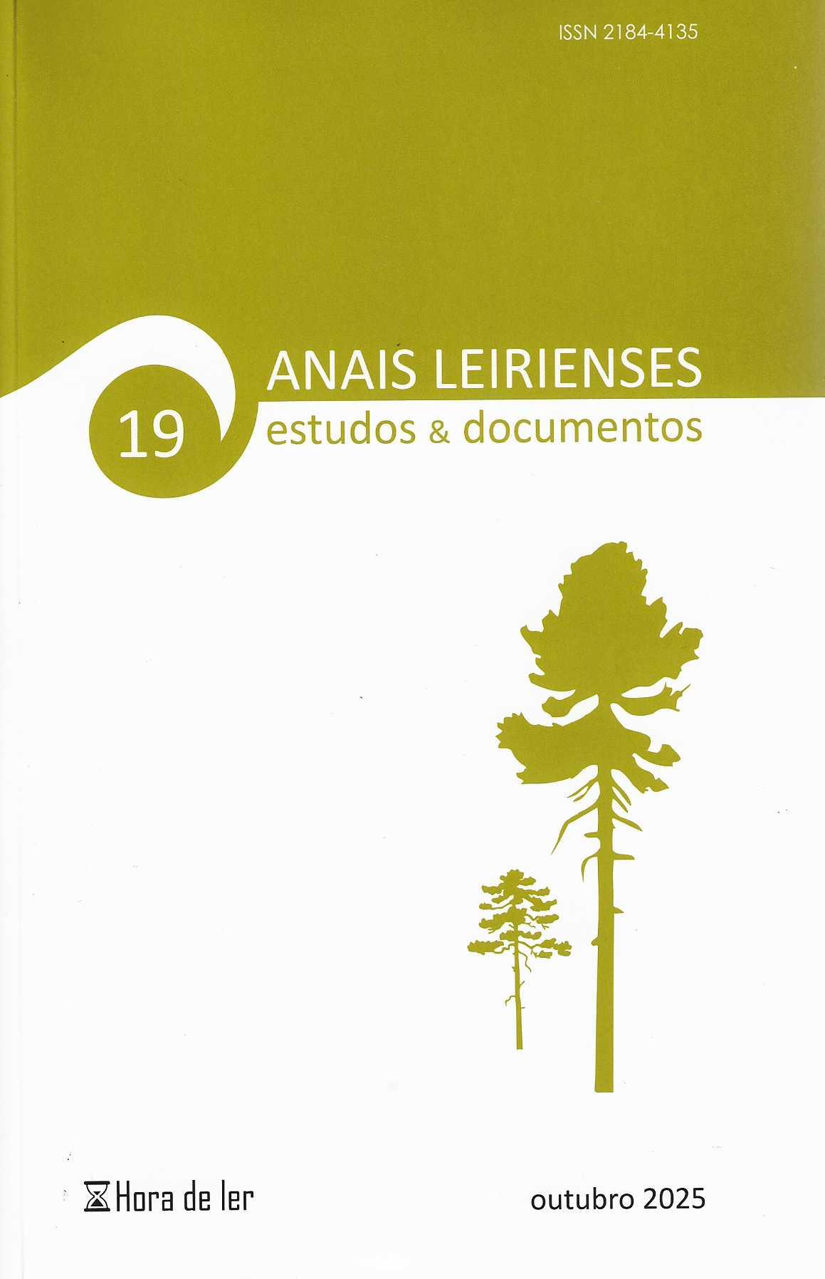 ANAIS LEIRIENSES 19 ESTUDOS E DOCUMENTOS