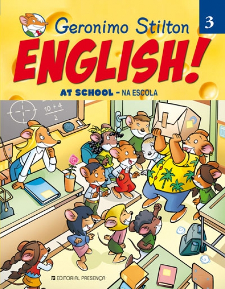 GERONIMO STILTON ENGLISH 3 - AT SCHOOL - NA ESCOLA