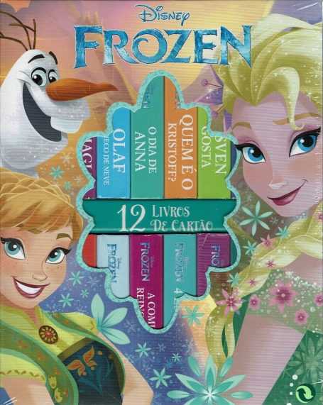 FRONZEN 12 LIVROS DE CARTAO