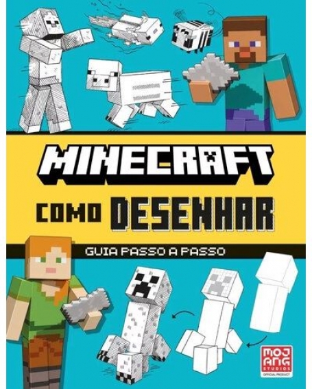 MINECRAFT COMO DESENHAR GUIA PASSO A PASSO