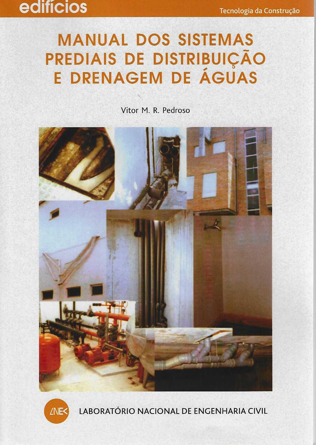MANUAL DOS SISTEMAS PREDIAIS DE DISTRIBUICAO E DRENAGEM DE AGUAS