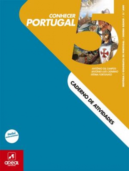 01739.15 - Caderno de Atividades - Conhecer Portugal - 5.º Ano