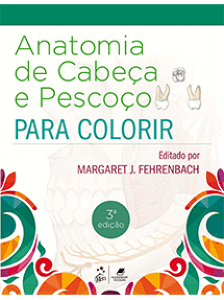 FEHRENBACH-ANATOMIA DE CABECA E PESCOCO PARA COLORIR 3/20