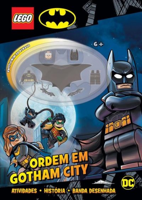 LEGO DC COMICS SUPER HEREOS : ORDEM EM GOTHAM CITY atividades , historia e banda desenhada
