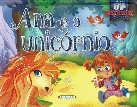 ANA E O UNICORNIO mini pop up unicornio